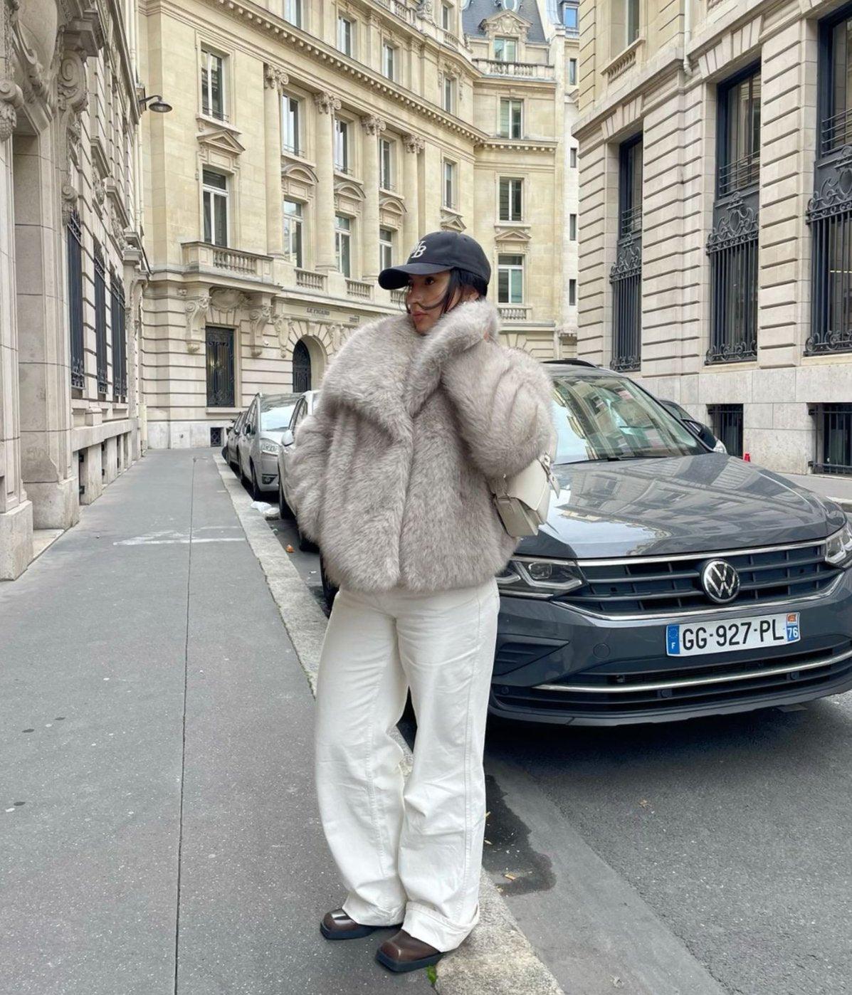 Ebba – Veste en Fourrure Végane Élégante