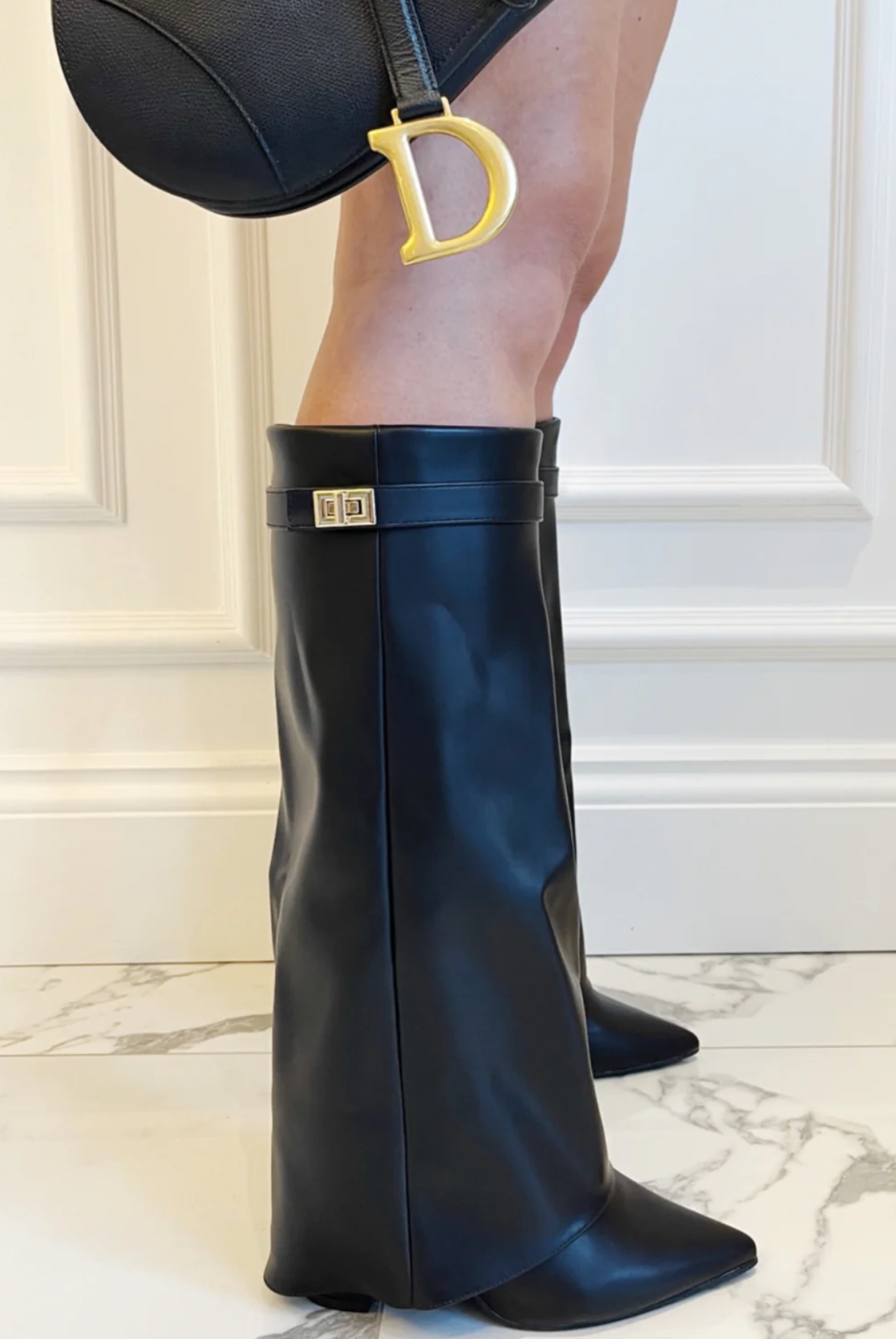 Minuit - Bottes Vegan Hautes