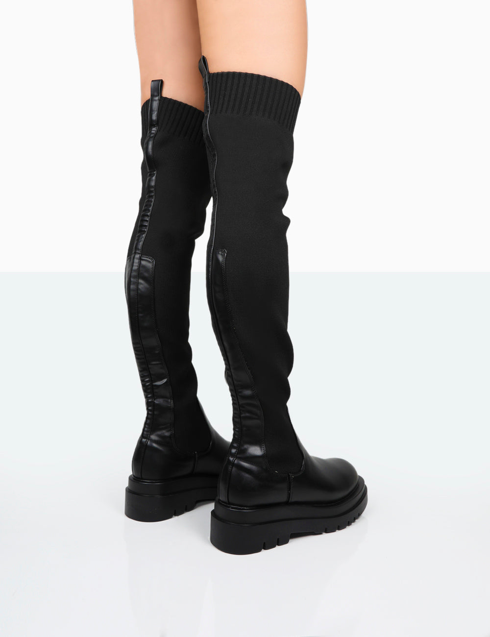Anna - Bottes à Chaussettes au Dessus du Genou