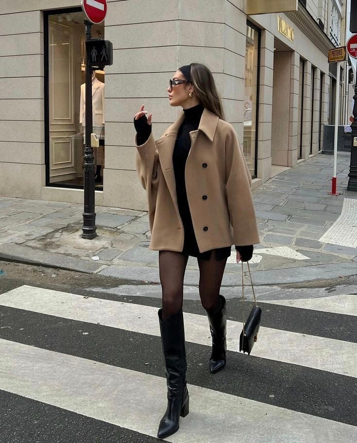 Lizzy | Veste en laine oversized tendance