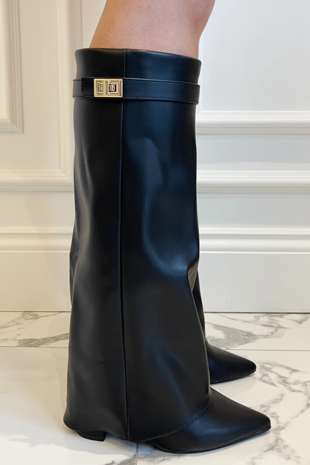 Minuit - Bottes Vegan Hautes