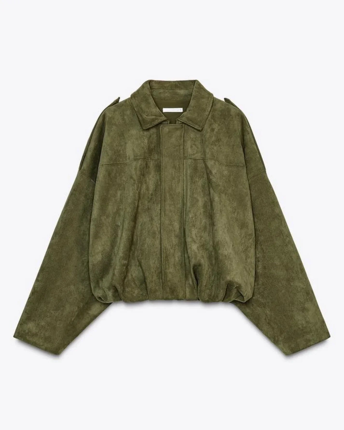 Fabiane | Veste Oversize en Suède pour Femmes – Chaude & Élégante