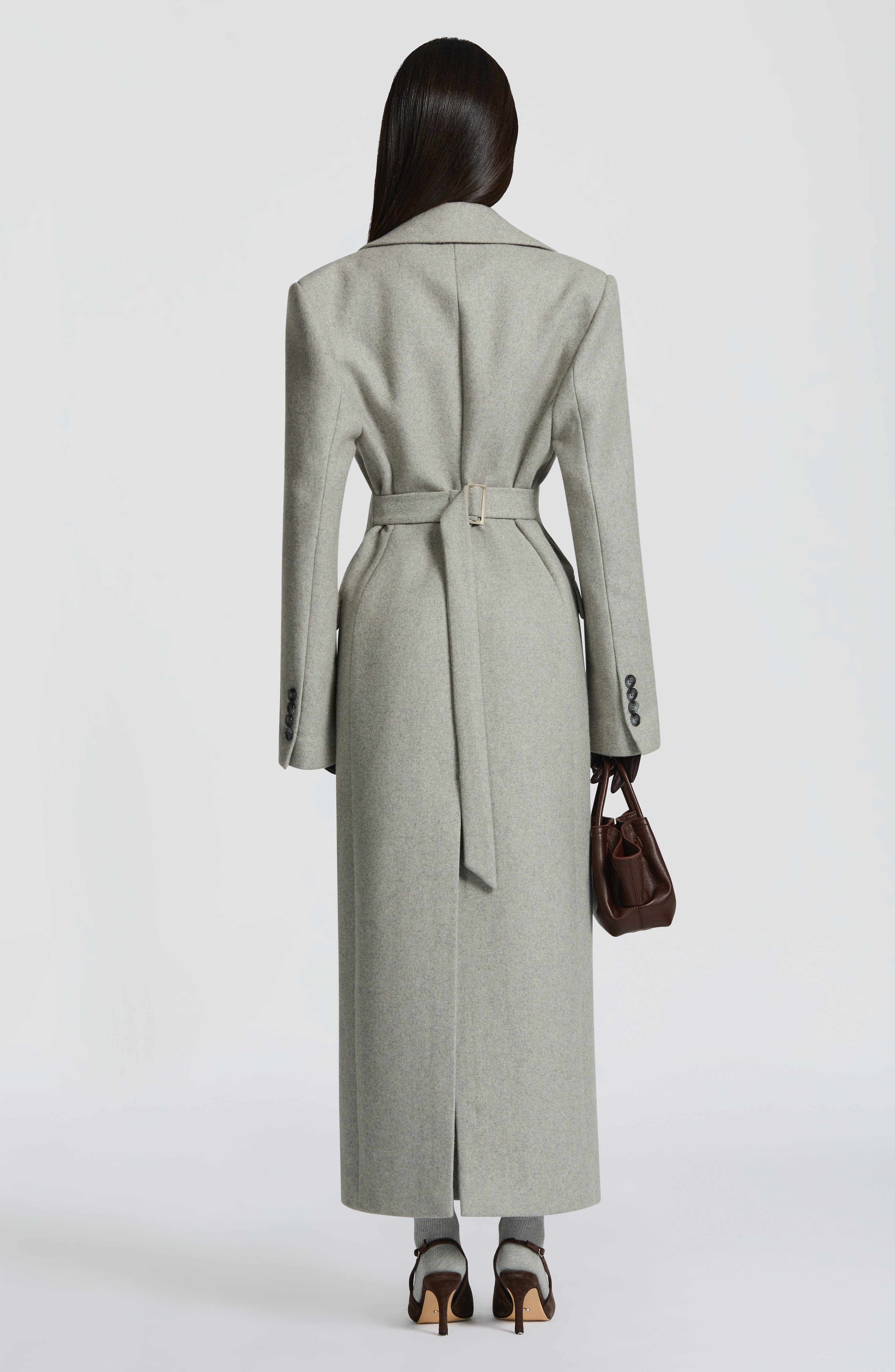 Manteau Ursula - Gris Clair